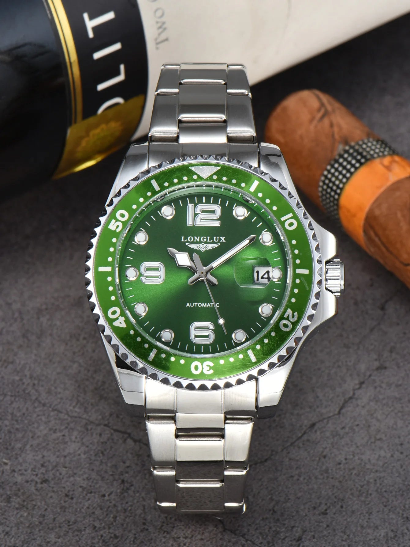 LONGLUX 8058S Men's Mechanical Watch