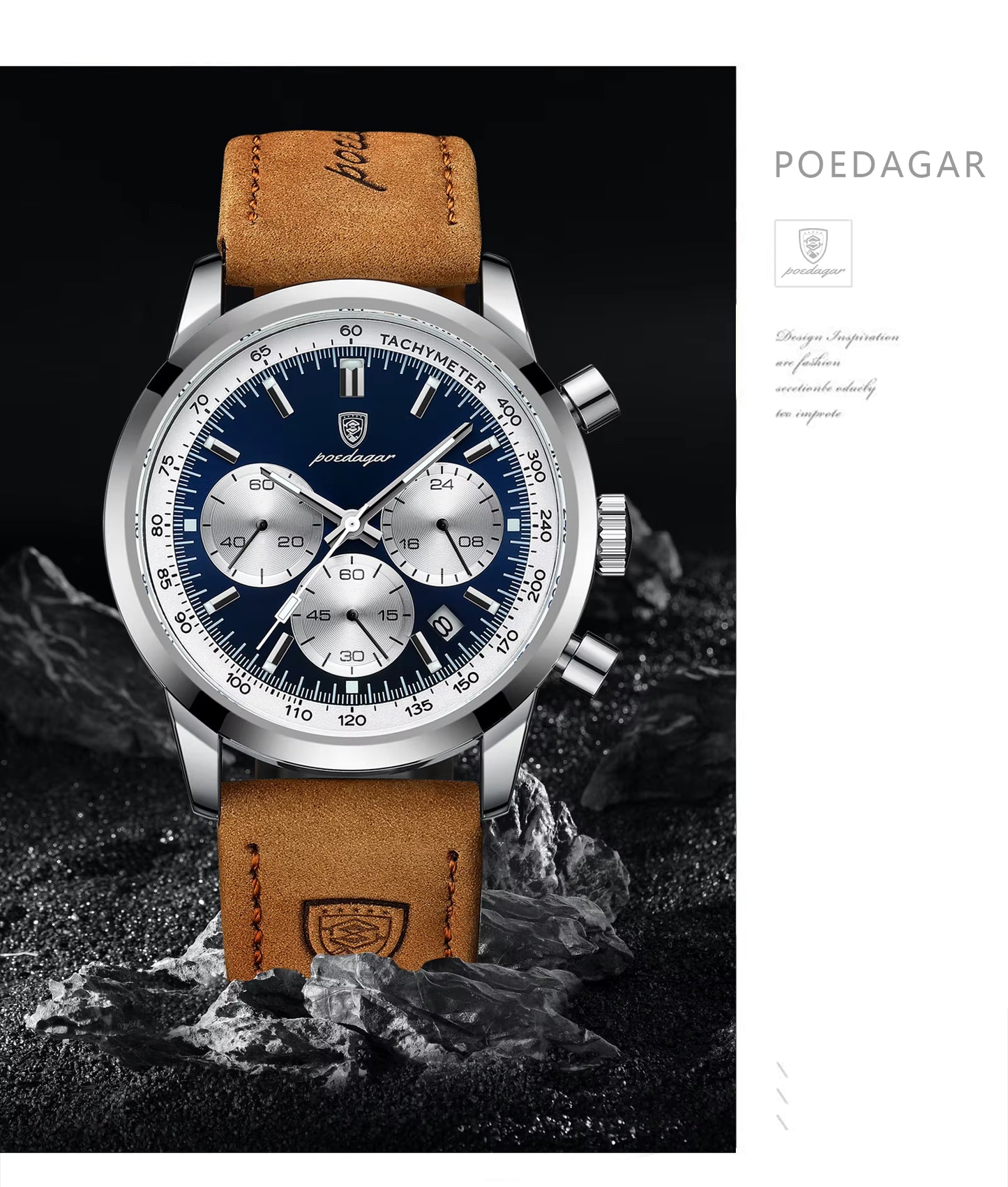 Poedagar 776 Men's Quartz Watch