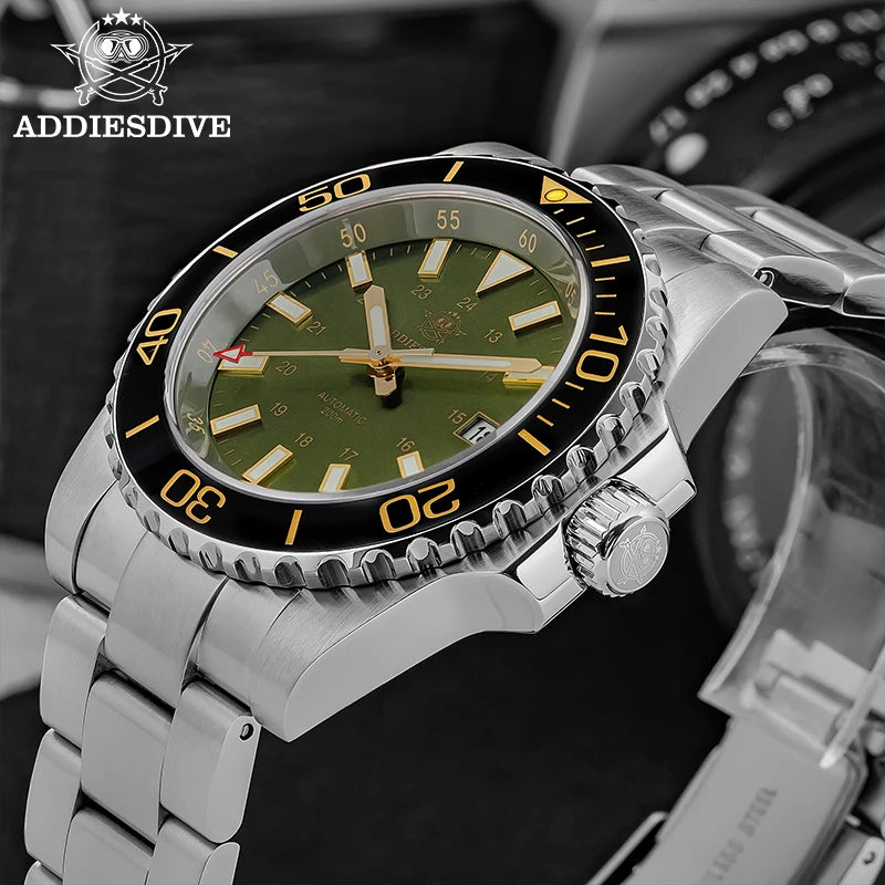 ADDIESDIVE AD2504 Men's Automatic Mechanical Watch