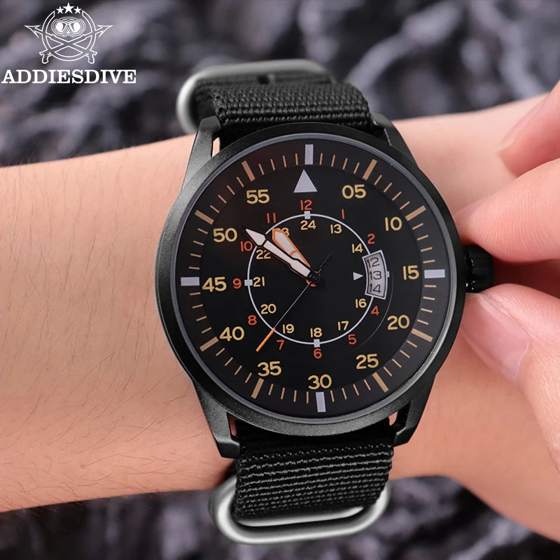 ADDIESDIVE  MY-1508 Men's Quartz Watch