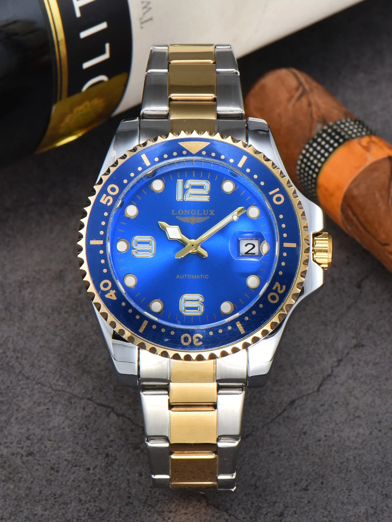 LONGLUX 8058S Men's Mechanical Watch