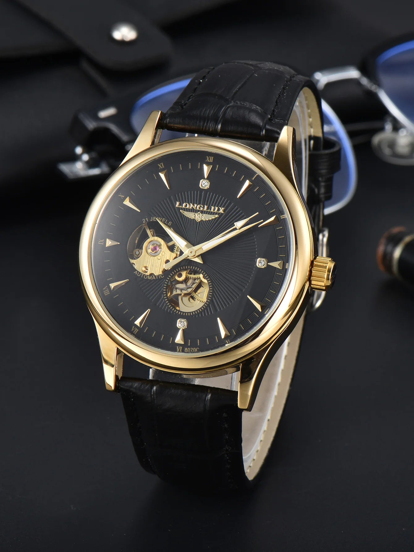 LONGLUX 8020P Men's Mechanical Watch