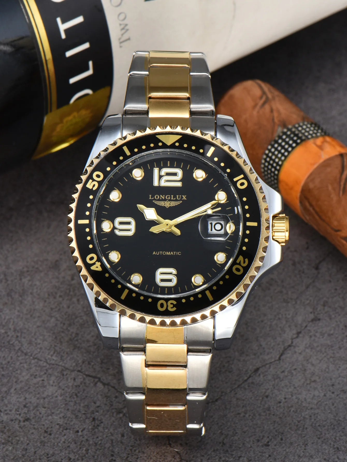 LONGLUX 8058S Men's Mechanical Watch