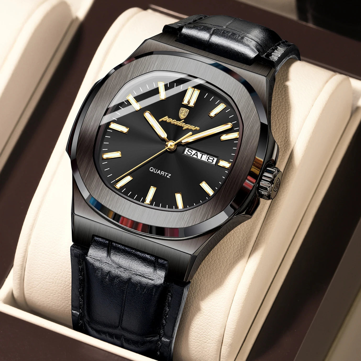 Poedagar 853 Men's Quartz Watch