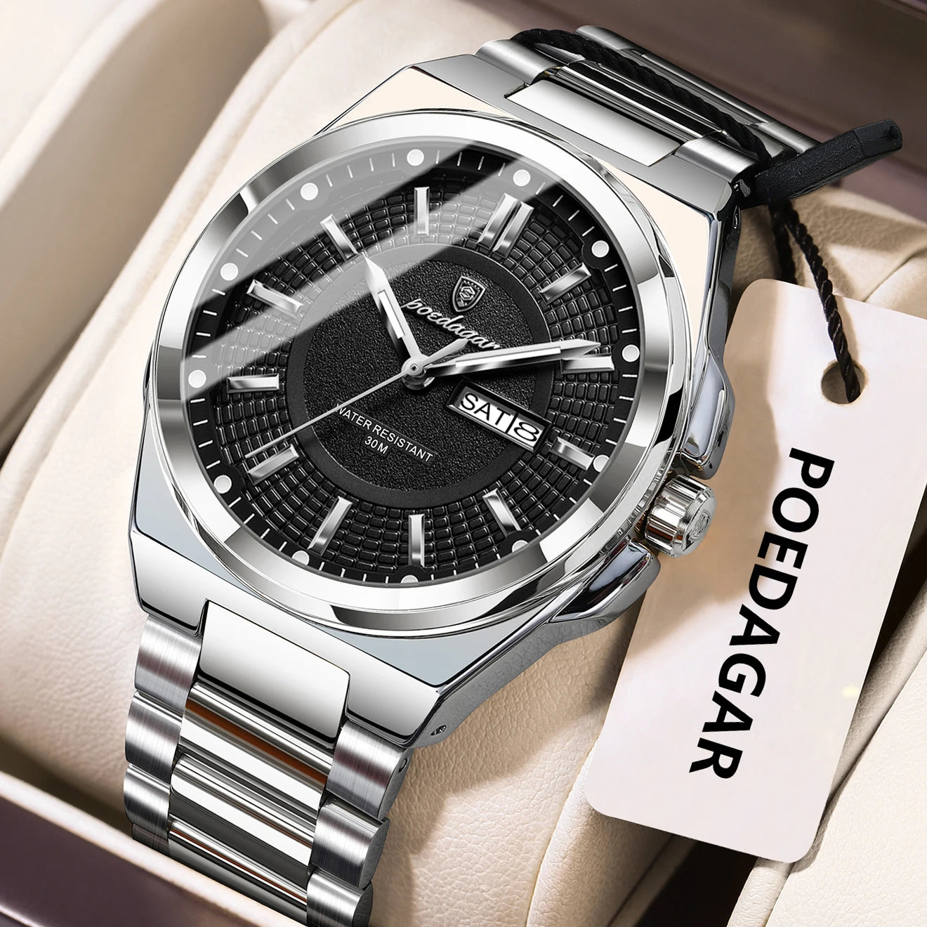 POEDAGAR 896 Men's Quartz Watch