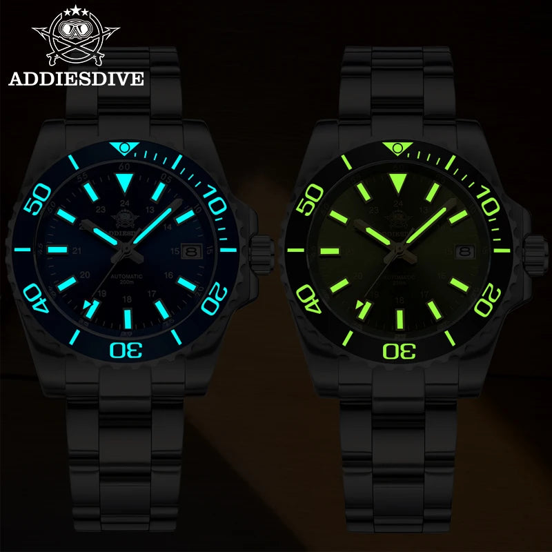 ADDIESDIVE AD2504 Men's Automatic Mechanical Watch