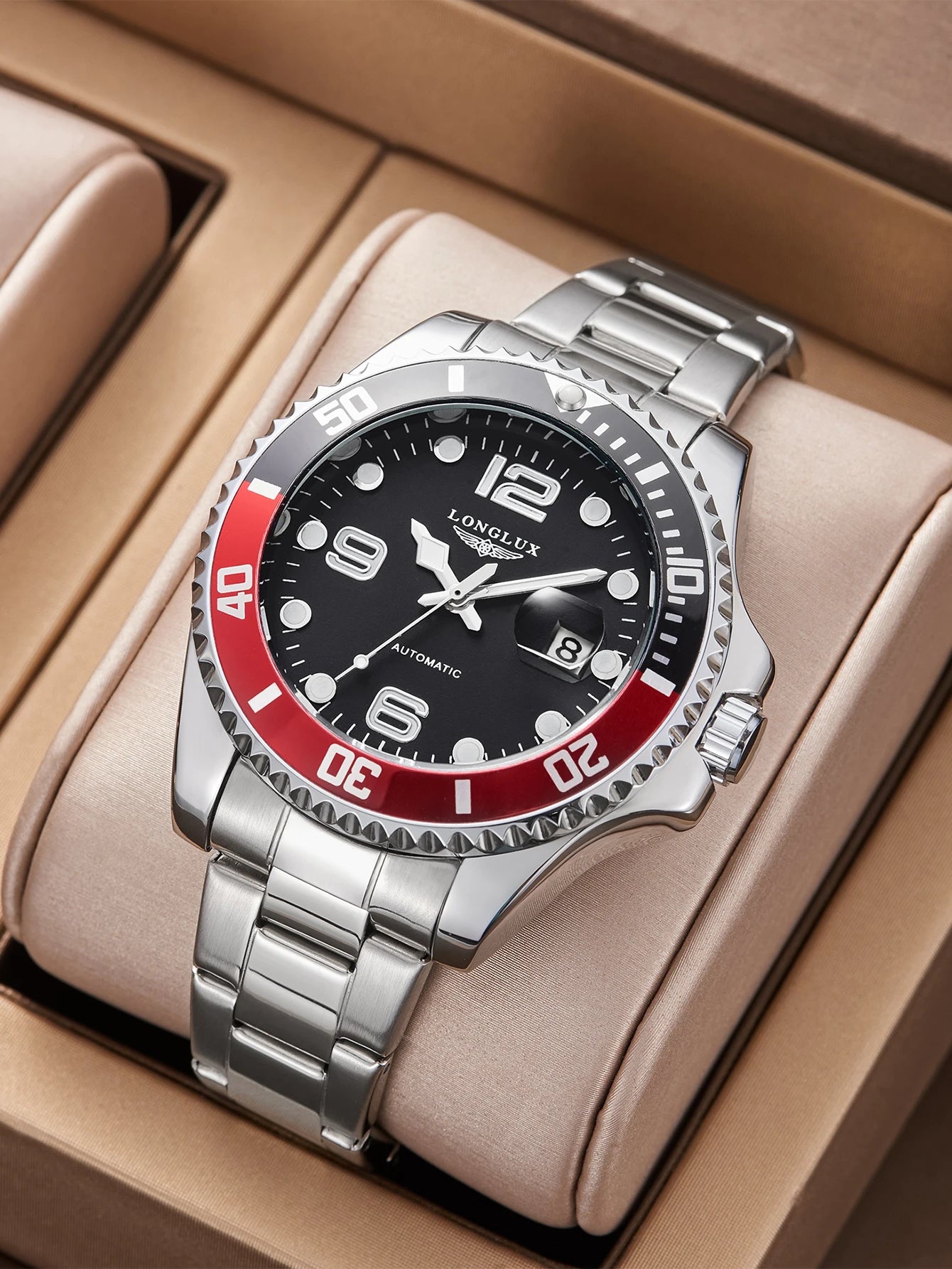 LONGLUX 8058S Men's Mechanical Watch