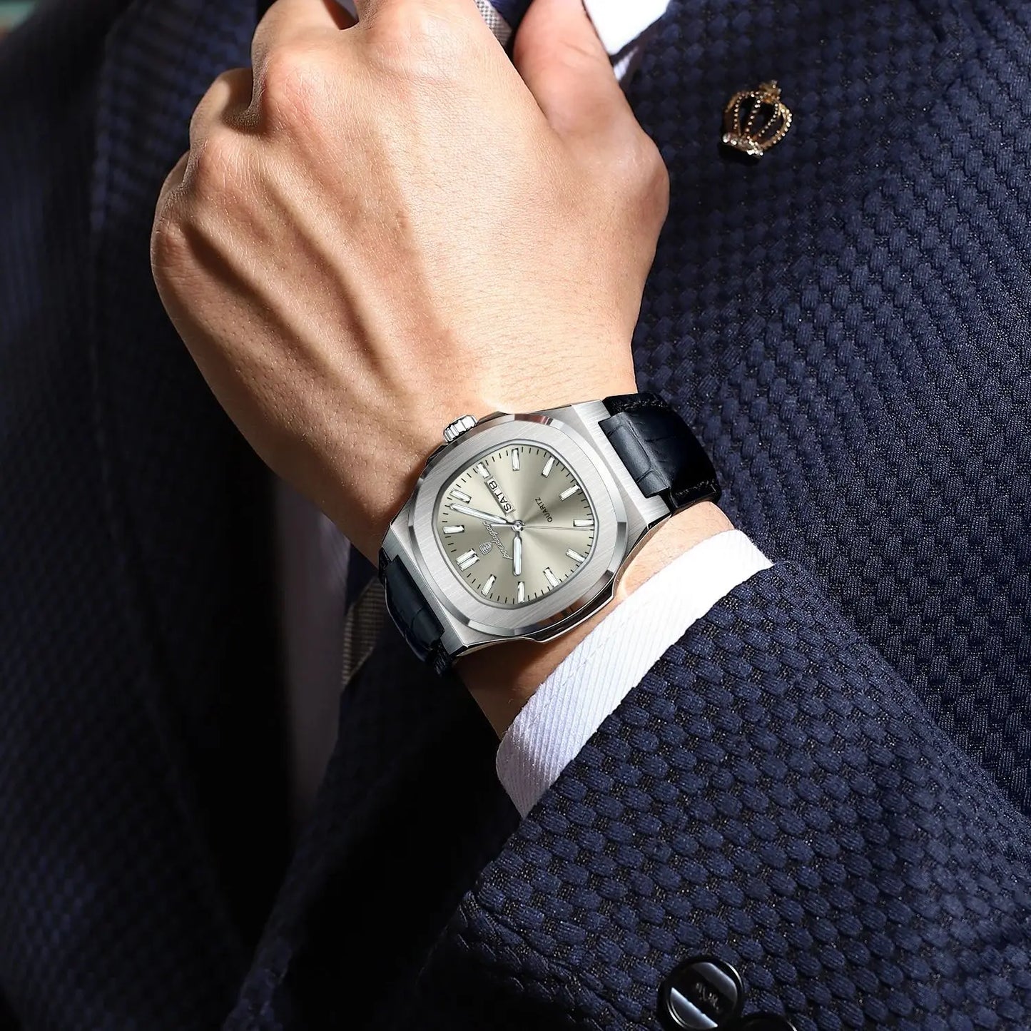 Poedagar 853 Men's Quartz Watch