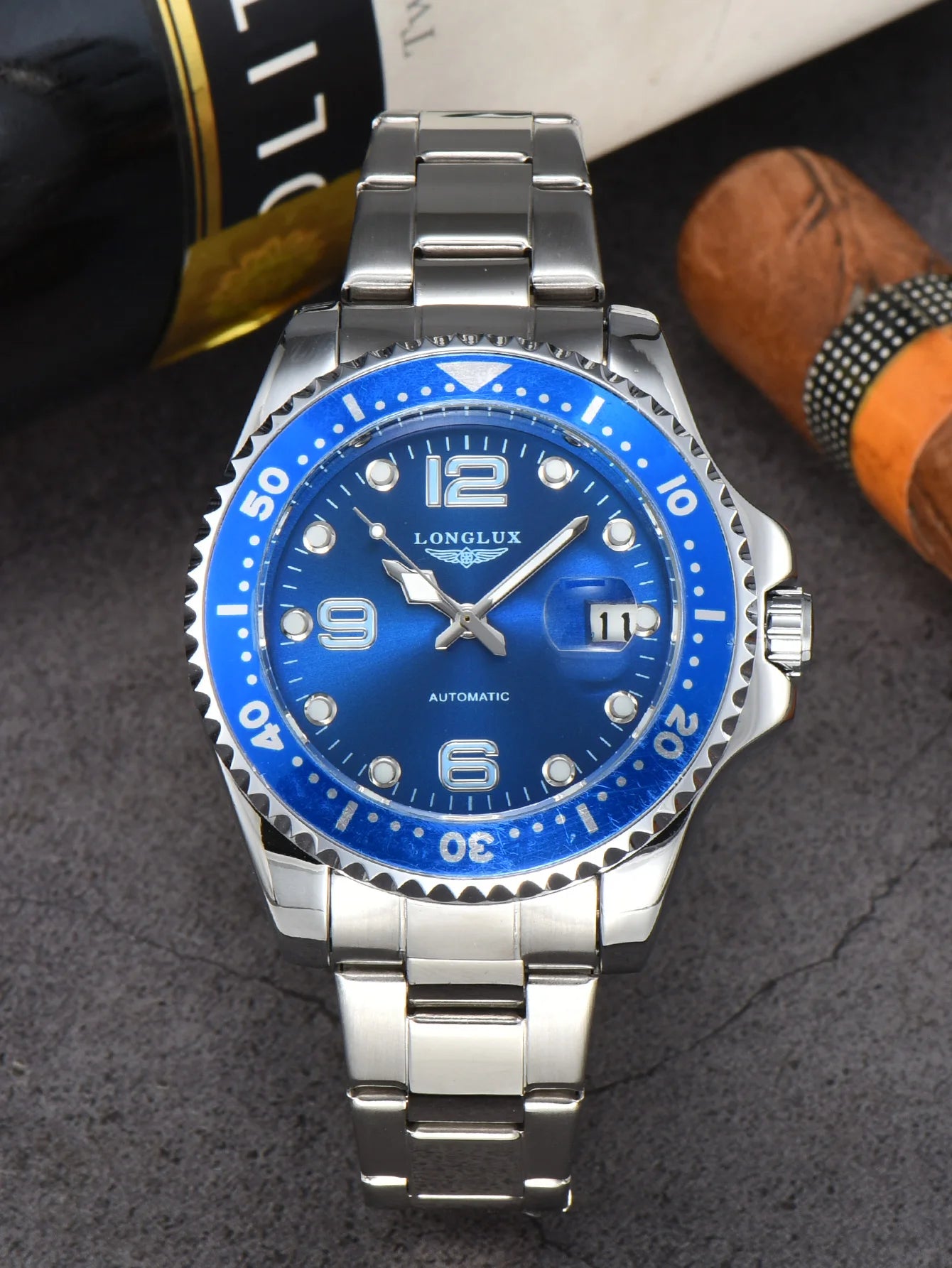 LONGLUX 8058S Men's Mechanical Watch