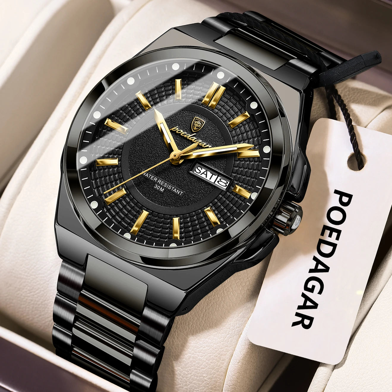 POEDAGAR 896 Men's Quartz Watch